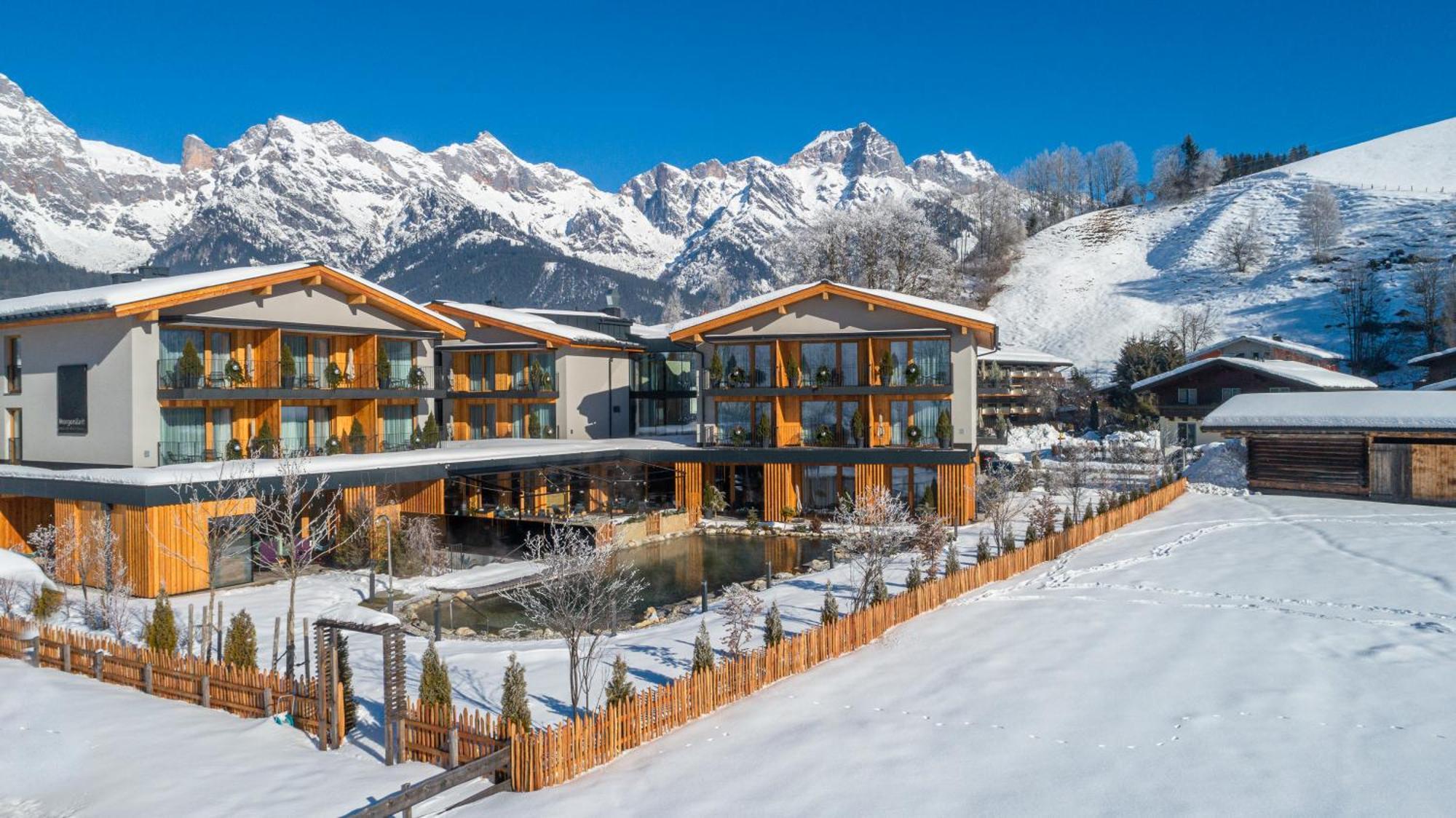Hotel Morgenzeit -Natuerlich.Bed&Brunch Марія-Альм-ам-Штайнернен-Мер Екстер'єр фото